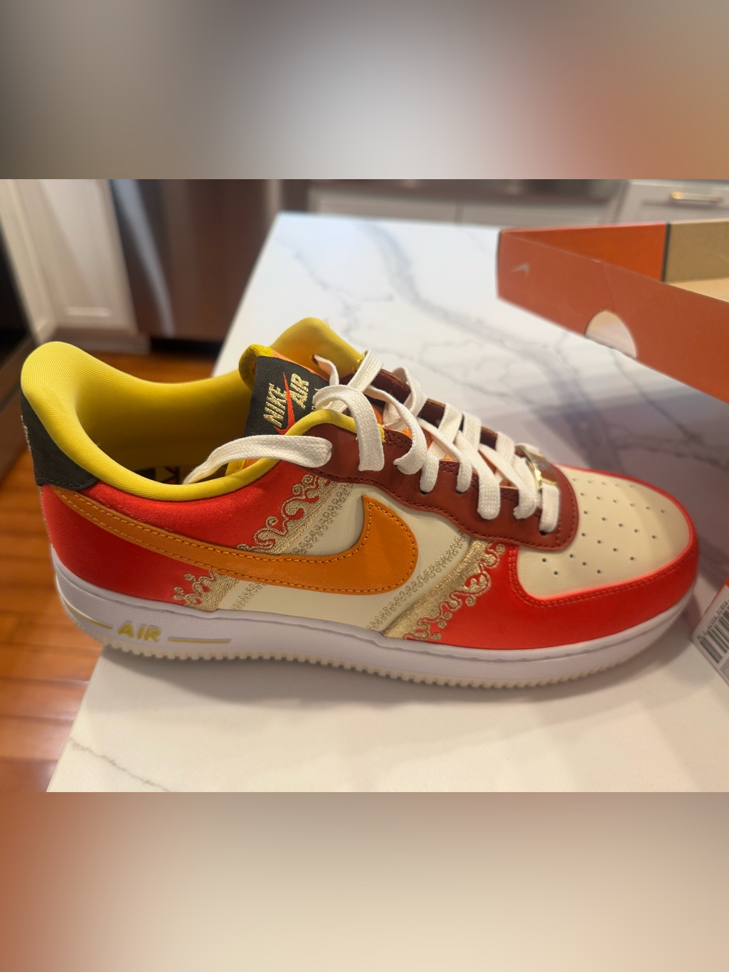 Limited Edition Men’s Nike Air Force 1 - Red/Orange/Yellow